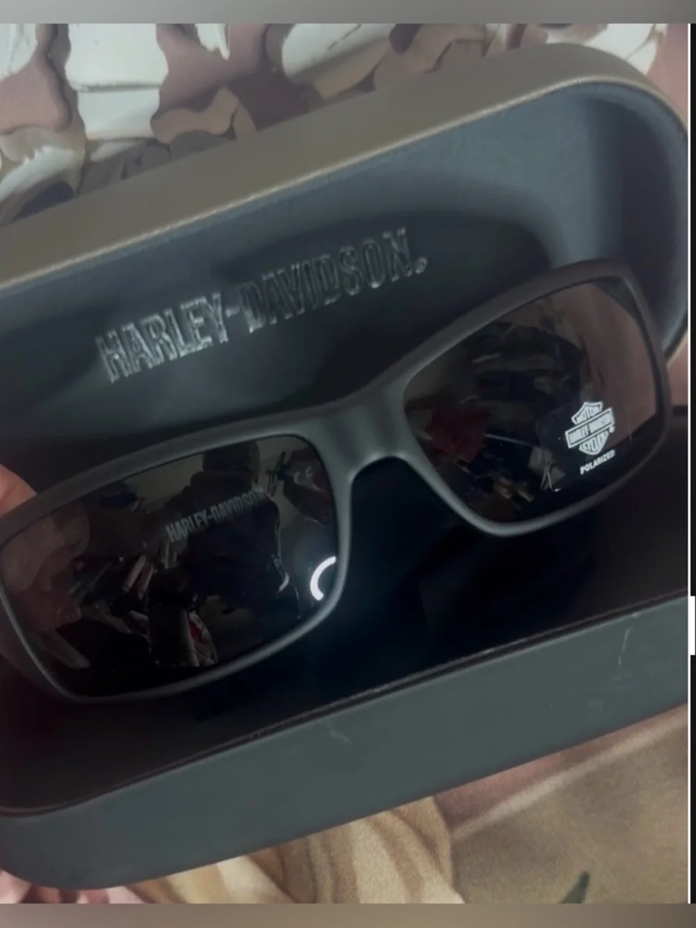 Harley Davidson Polarized Sunglasses HD0860X  Color: Matte Black  Lens: Grey